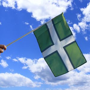 Devon Hand Waving Flag
