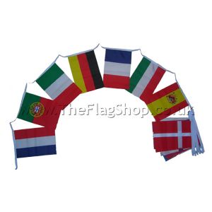 European 28 Country Flag Bunting