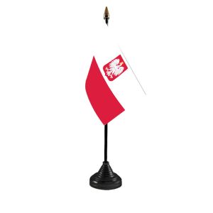 Poland Eagle Table Flag