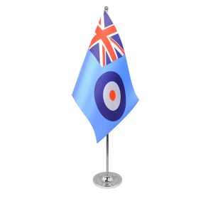 RAF table flag satin