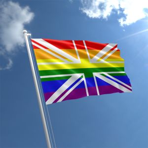 Union Jack Rainbow Flag