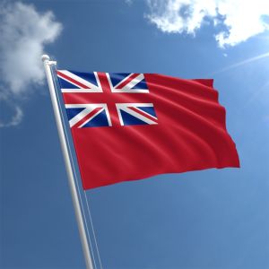 small Red Ensign Flag Rope & Toggle