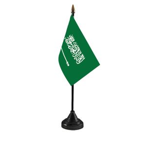 Saudi Arabia Table Flag