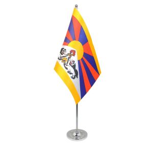 Tibet table flag satin
