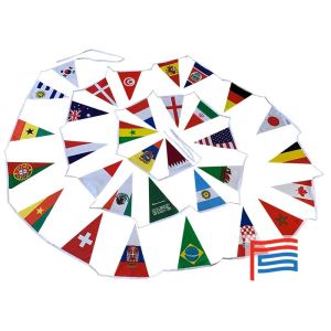 World Cup Triangle bunting