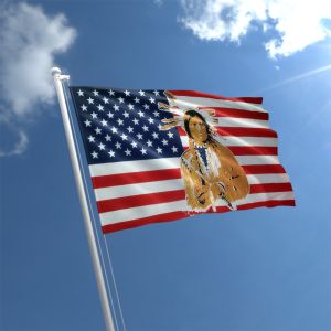 USA Indian Flag