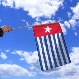 West Papua Hand Flag