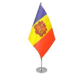 Andorra table flag satin
