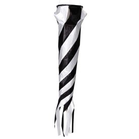 Black & White Turbo Spin Sock 140cm