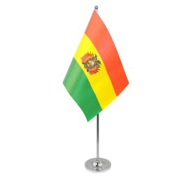 Bolivia table flag satin