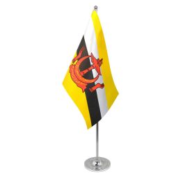 Brunei table flag satin