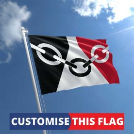 Custom Black Country Flag