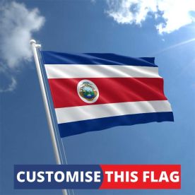 Custom Costa Rica Flag