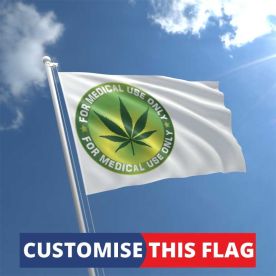 Custom Medical Marijuana Flag