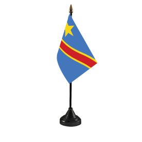 Democratic Republic of Congo Table Flag