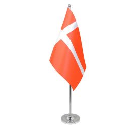Denmark table flag satin