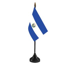 El Salvador Table Flag
