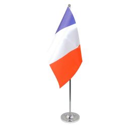 France table flag satin