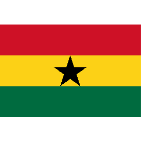 Ghana Flag 8Ft X 5Ft