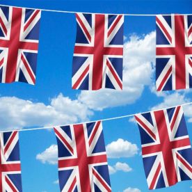 30 flag bunting Gloucestershire Design British County 9 metre long New 