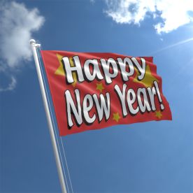 Happy New Year Flag