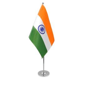 India table flag satin