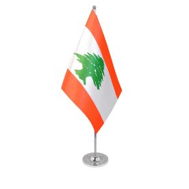 Lebanon table flag satin