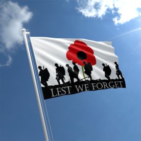 Lest We Forget flag rope & toggle