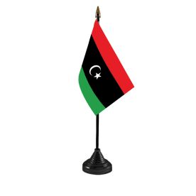 Libya Table Flag