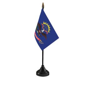 North Dakota Table Flag