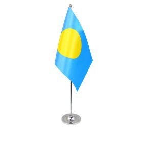 Palau table flag satin