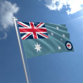 AUSTRALIA NAVY & RAAF ENSIGN FLAGS TABLE FLAG SET OF 2 AUSTRALIAN AIR FORCE 
