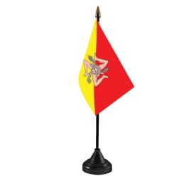 Sicily Table Flag