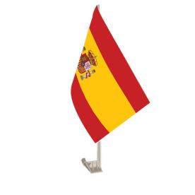 Spain Car Flag