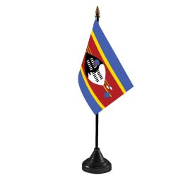 Swaziland | eSwatini Table Flag