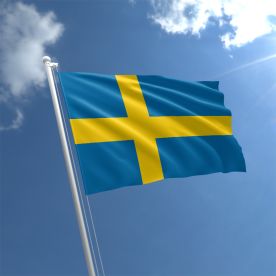 swedish flags