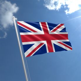 Union Jack 3ft x 2ft Flag 75d with eyelets suitable for Flagpoles Royal Blue
