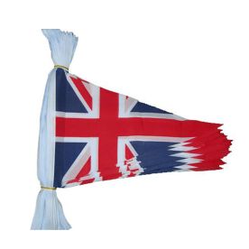Norfolk Crest British County 9 metre long 30 flag bunting 