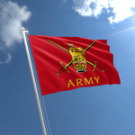Military Flags Old and New